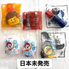 【新品・未開封】マクドナルドカナダ ハッピーミール おもちゃ6個セット