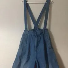 LARU デニムサロペットパンツ