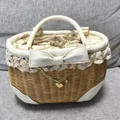 ぬいぐるみカゴ 収納ボックス 人形収納 飾り 手編み 海外作家様