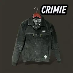 CRIMIE スエードレザージャケット Sサイズ 黒のサムネイル