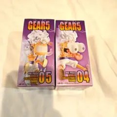 ワンピース ワールドコレクタブルフィギュア GEAR5 04 05