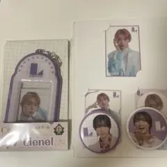 EBiDANくじ Lienel キーホルダー＆カードセット バッジ トレカ