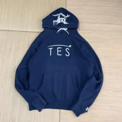 日本製 TES エンドレスサマー プルオーバー パーカー ネイビー Lのサムネイル