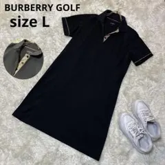 BURBERRY GOLF バーバリーゴルフ　ポロシャツワンピース　ノバチェック
