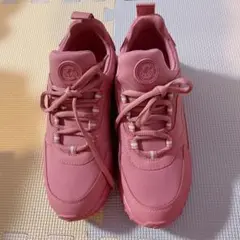 MICHAEL KORS ピンク スニーカー 7.5M