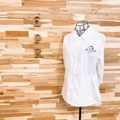 稀少【アダムエロペ×スヌーピー】限定コラボ プリント コーチ ジャケット 白×黒のサムネイル