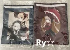 ローゼンメイデン　くじメイト　 B賞　フラットポーチ　2点まとめ売り　即購入⭕