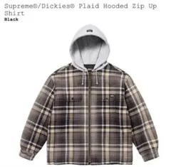Supreme/Dickies Plaid Hooded ZipUp Shirt