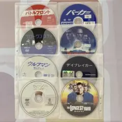 洋画DVD　8枚セット サスペンス　アクション　スポーツ　ホラー