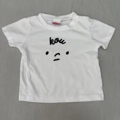 【90cm】United Athle ベビーTシャツ ホワイト kouプリントのサムネイル