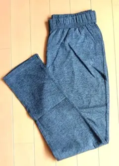新品　レディース　М　グレー　レギンス　パンツ　スパッツ　ウエストゴム