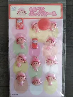 不二家 ももぺこ ぷっくりシール