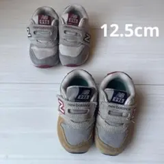 【まとめ売り】New Balance 996 ベビーシューズ グレー/ベージュ
