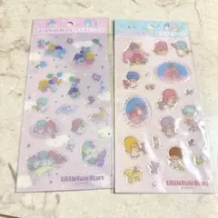 国内正規品　新品　キラぷくシール　キキララ　２枚セット