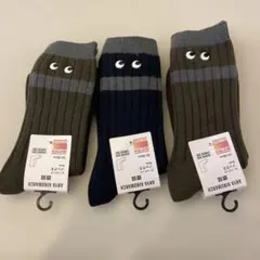 ユニクロ　アニヤハインドマーチ　ヒートテックソックス　靴下　アニヤ　ソックス