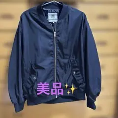 Lugnoncure MA-1 ブルゾン ジャケット　ブラック