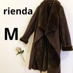 【rienda 】❤️早いもの勝ち❤️ムートンコート Mサイズ　リエンダ　結婚式