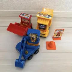 アンパンマン 工事車両セット はたらくくるま