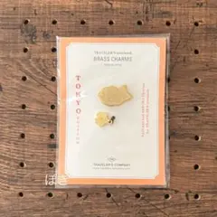トラベラーズノート たい焼き 桜 東京エディション ブラスチャーム