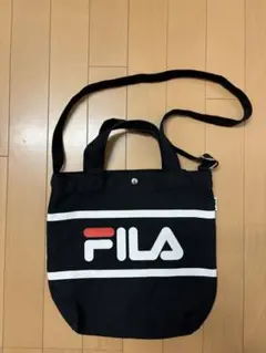 FILA ショルダーバッグ 【黒/目立った傷や汚れなし】