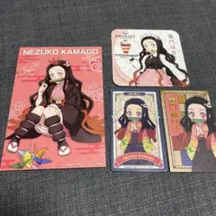 鬼滅の刃　竈門禰豆子　ポストカード、カード、コースター、シール