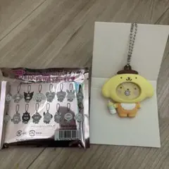サンリオ キャラクター ポムポムプリン フォトバッジ付きマスコット ベビー