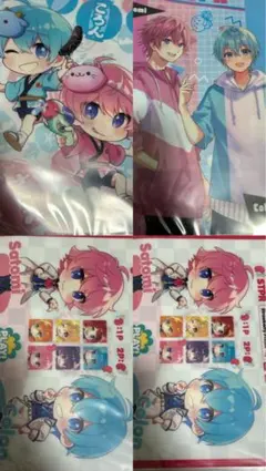 すとぷりランダムクリアファイル(さとみ＆ころん)