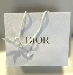 Dior ホワイト ショップ袋 中型