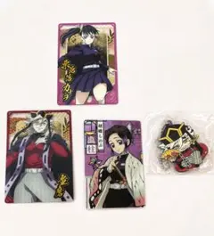 鬼滅の刃 まとめ売り 4点セット 童磨 胡蝶しのぶ 栗花落カナヲ グッズ