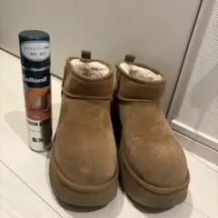 【最安値】UGG クラシック ベージュ ムートンブーツ 24cm