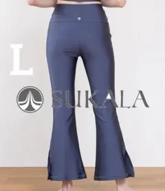 SUKALA】シャインストレッチフィットパンツ L - メルカリ