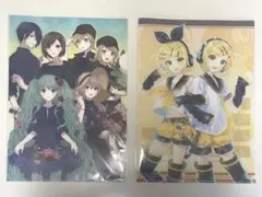 VOCALOID 初音ミク クロニクル 鏡音レン 鏡音リン クリアファイル