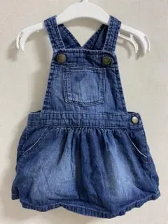 【値下げ中】GAP デニムジャンパースカート(80cm)