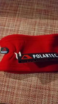 AIGLE POLARTEC イヤーウォーマー フリース 赤