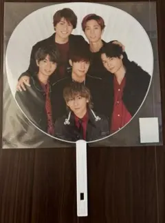 SixTONES うちわ　ジェシー　京本大我　松村北斗　髙地優吾　森本慎太郎