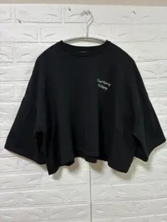 SACRA 5分袖　カットソー ブラックのサムネイル