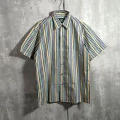 【80s_vintage】Dior stripeShirt アメカジ古着