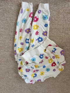 花柄 セットアップ 90cmのサムネイル