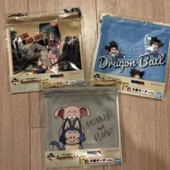 ドラゴンボール　巾着ポーチ　3個セット