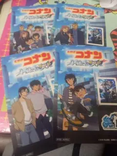 名探偵コナン オリジナル スマホステッカー 4種