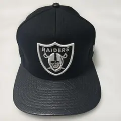 RAIDERS 黒 キャップ - メルカリ