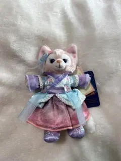 【即日発送可能】リーナベル　着物風ドレス キーホルダー