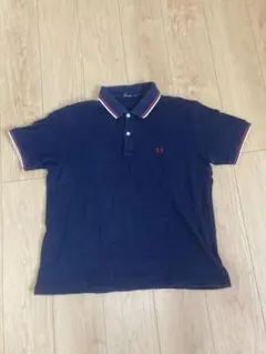 Fred Perry ネイビー ポロシャツ XXL フレッドペリー