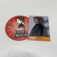 武知海青 トレカ コースター