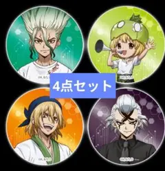 Dr.STONE ローソンストア100 缶バッジ 千空 ゼノ スイカ