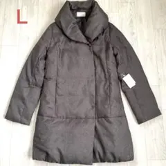 index インデックス　ダウンコート　L 40 グレー