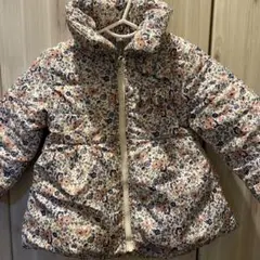 花柄キルティングジャケット 90cm アウター　ジャンパー　冬用　可愛い　女の子
