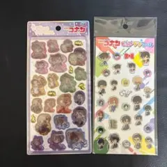 名探偵コナン うるちゅるPOPシール、 ピュアプリシール 2枚セット