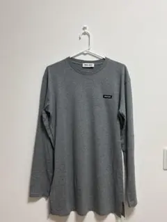 miumiu グレー 長袖TシャツジャージーTシャツカットソー　Lのサムネイル