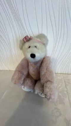 ピンクハウス ワンダフルワールド くま ぬいぐるみ ブローチ ピン付き
